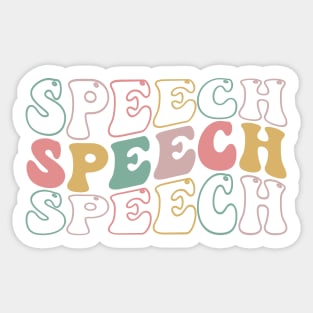 Speech And Language Therapy Sticker